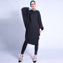 Eid Ramadan Mubarak Batwing Abaya Dubai Turkey Islam Muslim Fashion Tops Dress Abayas Dresses For Women Robe Longue Djellaba