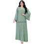 Morocco Muslim Dress Women Diamond Abaya Kaftan Evening Dresses for Women Dubai Turkey Islam Long Dress Robe Femme Vestidos
