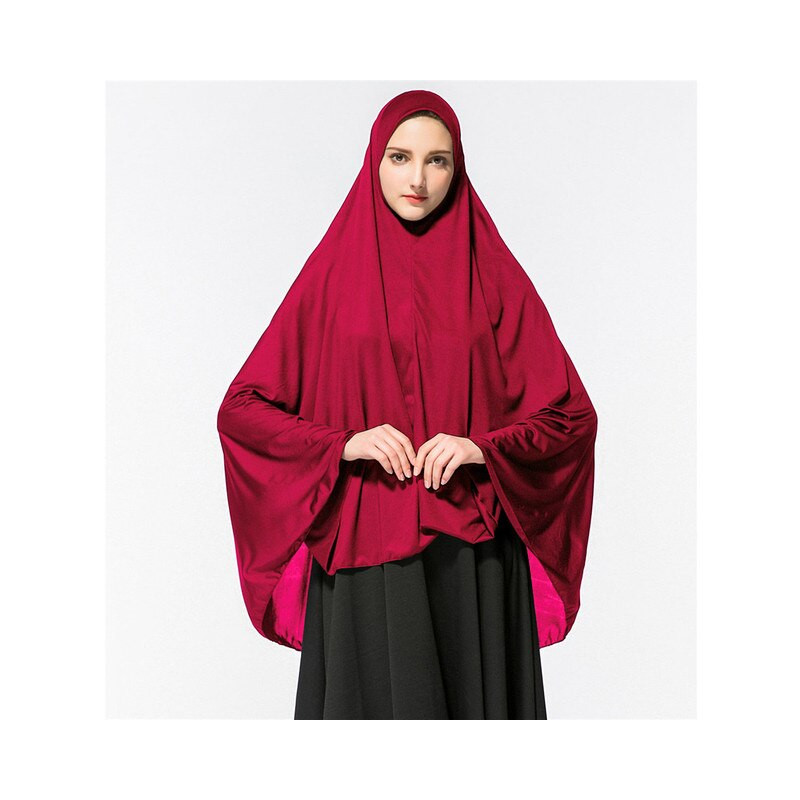 Ramadan Abaya Women Muslim Scarf Layer Abaya Jilbab Islam Niqab