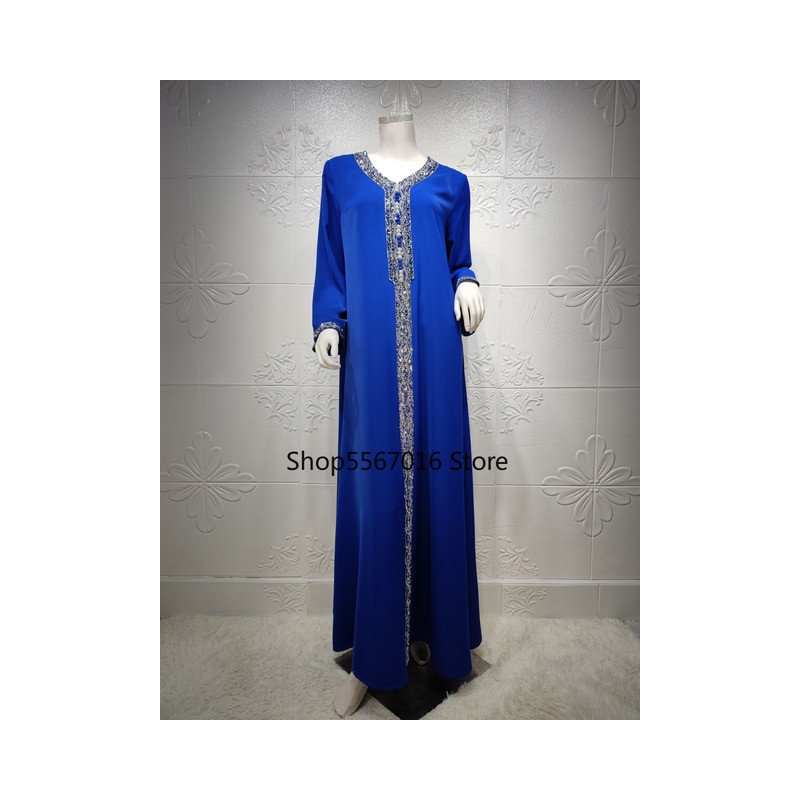Eid Mubarek Kaftan Dubai Abaya Turkey Muslim Fashion Hijab Dress Caftan Islam Clothing Abayas For Women Robe Femme Vestidos Oman