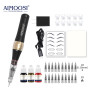 AIMOOSI M7 Tattoo Machine set Microblading Eyebrow Lip PMU Gun Pen Needle Permanent Makeup Professional Supplies beginner