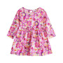 New Spring Autumn 0-6T Girls Long Sleeve Cute Print Dresses Kids Clothes Princess Dress for Children Party Gown Pageant Dress