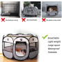 Portable Folding Pet Tent Dog House High Quality Durable Dog Fence For Cats Large Outdoor Dog Cage Pet Playpen Cat Собачья будка
