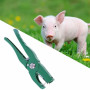 Ear tag pliers Animal Control Device Green Metal ear thorn tongs Swine Cow Sheep Rabbit Identification tool Dropshipping