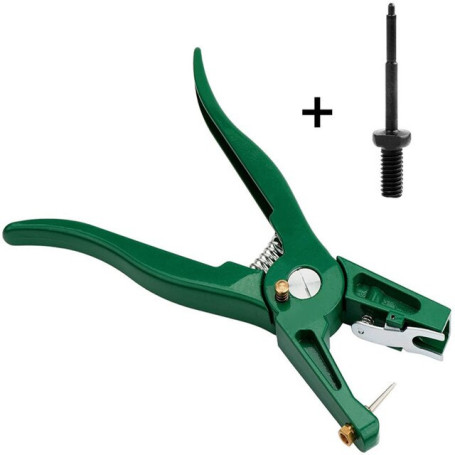 Ear tag pliers Animal Control Device Green Metal ear thorn tongs Swine Cow Sheep Rabbit Identification tool Dropshipping