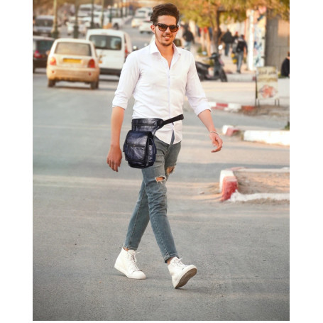 Belt Bag Design Casual Tablets Satchel Sling Bag Multifunction Fashion Travel Waist Belt Pack