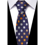 Men's Classic Tie Silk Jacquard Woven Tie Set Business Necktie Accessories Men Necktie 7.5cm