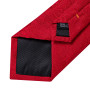 New Design Red Solid Striped Paisley Neckties For Men