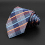 New Men's Tie Classic Solid Color Stripe Flower Floral 8cm Jacquard Necktie
