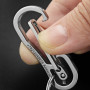 Stainless Steel Keychain Custom Lettering High-grade Keyring Personalized For Men's Car Buckle  Key Chain Ring Holder K415