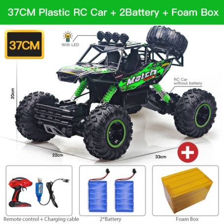 ZWN 1:12 / 1:16 4WD RC With Led Lights 2.4G Radio Remote Control Cars Buggy Off-Road Control Toys for Children
