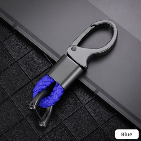 Metal Leather Car Keychain Ring For Chevrolet Sonic Cruze Malibu Tahoe Impala Equinox Suburban Traverse Styling Accessories