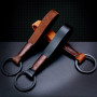 Retro Handmade Real Leather Cowhide Rope Metal Key Chains Men or Women Key Holder