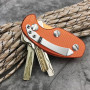 Smart Mini Keychain Compact Key Decorative Holder Clip Home Storage Metal key Clip Aluminum Organizer Outdoor