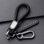 Fashion Men's Car Key Chain Ring Female Simple Key Lanyard Pendant Anti-lost Mobile Phone Number Plate Accessories