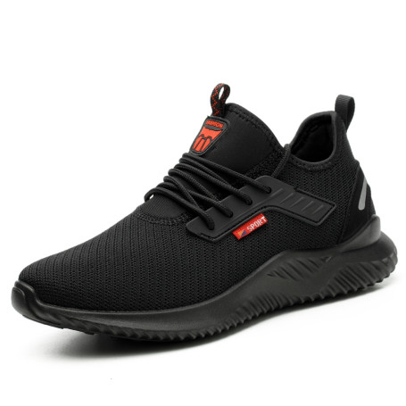 Work Sneakers Steel Toe Shoes Men Safety Shoes Puncture-Proof Indestructible Footwear Security