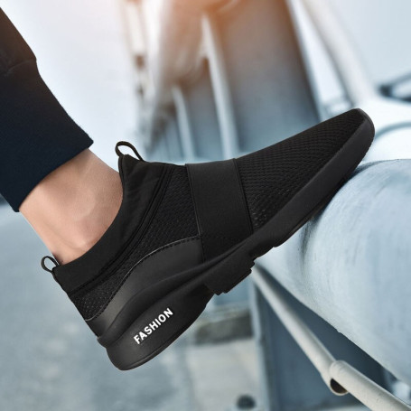 Casual Sneakers for Men Women Breathable Mesh Slip-on Lightweight Walking Shoes