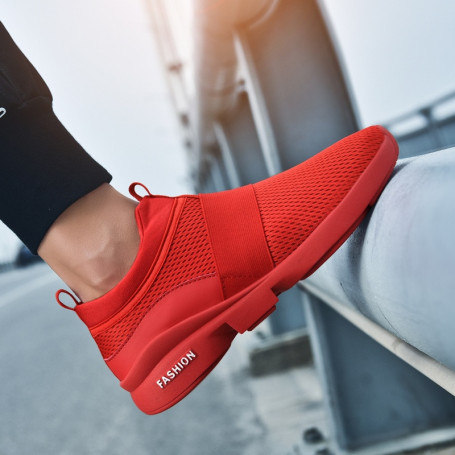 Casual Sneakers for Men Women Breathable Mesh Slip-on Lightweight Walking Shoes