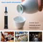 Handheld 0-80% Alcohol Refractometer liquor brewing Concentration Detector
