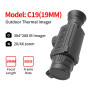 HD Thermal Imager Laser Range Monocular Thermal Scope 640*512 for Hunting Night Vision Monocle Optical Sight