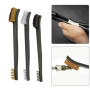 7pcs Universal Weapon Gun Cleaning Kit 3pcs Steel Wire Brush 4pcs Nylon Pick Set Hunting