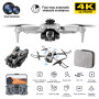 RC K9 Drone 4K HD Obstacle Avoidance Dual Camera UAV Dual Camera WIFI Remote Control Quadcopter Professional Drone Gifts VS z908