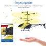 Remote Control Induction Helicopter Smart Interactive Induction Aircraft Combat Airplane USB Charging Flying Toy