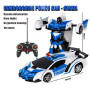 New 2 in 1 RC Car Toy Transformation Robots Car Driving Vehicle Sports Cars Models Remote Control Car