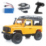 RC Car MN90 1:12 Scale RC Crawler Car 2.4G 4WD Remote Control Truck Toys Unassembled Kit Children Kids Gift D90
