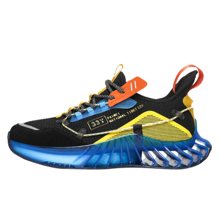 Men Reflective Breathable Mesh Running Sneakers Blade Casual Shoes