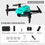 JJRC H111 RC Foldable Drone WiFi FPV 4K Dual HD Camera Remote Control Quadcopter 3D Flip Headless RC Helicopter Kids RC Toy Gift