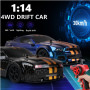 RC Car 4WD 2.4G 30KM/H High Speed Drift Racing Radio Controled Machine 1:14 Remote Control Car Toys