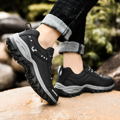Hiking Shoes Outdoor Travel Men Mountain Tracking Footwear Non Slip Breathable Waterproof Sneaker Size 38-47