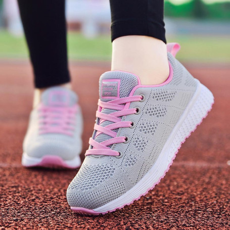Outdoor light weight women running sports sneakers shoes