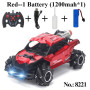 New Rock Crawler Electric 4WD Drift RC Car 2.4Ghz Remote Control Stunt Spray Car Toys Machine On Radio Control