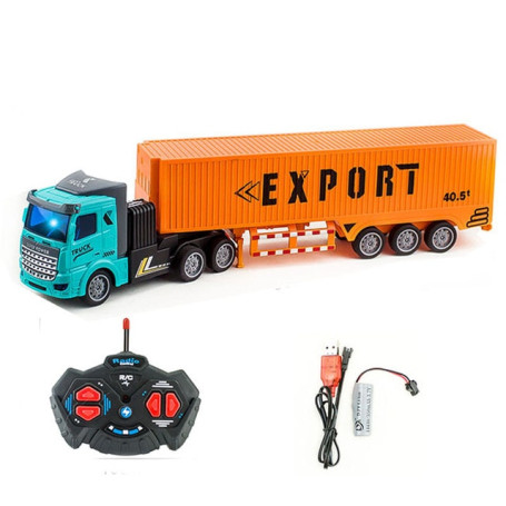 Electric Heavy Transport Dump Truck Remote Control Traffic Car Model Toy