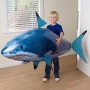 Remote Control Shark Toys Air Swimming RC Animal Infrared Fly Balloons Clown Fish Toy For Children Christmas Gifts Flying F B7H1