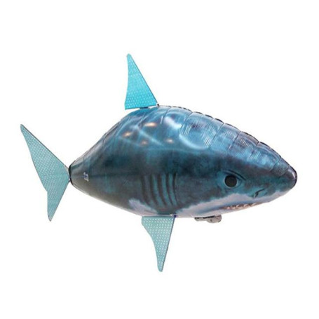 Remote Control Shark Toys Air Swimming RC Animal Infrared Fly Balloons Clown Fish Toy For Children Christmas Gifts Flying F B7H1