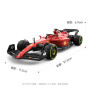 Rc Car 1/12 For Ferrari F1-75 2022 16 Charles Leclerc F1 Formula Racing RC Car Toy Model Collection Gift Remote Control Vehicle