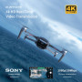 2S GPS Drone 4K Professional HD Dual Camera 3-Axis Gimbal Digital Graphics 7000M Brushless Quadcopter