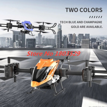 4K Remote Control Folding Helicopter WiFi FPV 4K HD Camera RC Plane Altitude Hold One-Key-Land/Off/Return RC Quadcopter Boy Gift