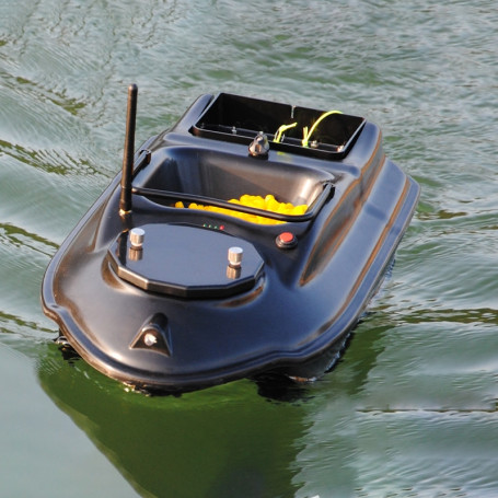 Fixed Speed Cruise Lure Fishing Smart Return RC 500M Bait Boat Remote Control Fishing Fish Finder Boat 2 Hoppers GPS Positioning