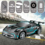 Professional Racing 2.4G High Speed Racing Drift Dazzling Remote Control Cars RC Vechicle Sport Trucks with Light Birthday Gift
