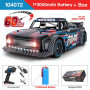 104072 1:10 60KM/H 2.4G RC Car 3650 Brushless 4WD Electric High Speed Off-Road Remote Control Drift Toys for Children