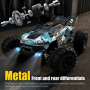 ZWN 1:16 70KM/H Or 50KM/H 4WD RC Car With LED Remote Control Cars High Speed Drift Monster Truck