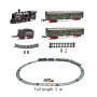 Electric Smoke Simulation Classical Steam Train Track Toy Trains Model Kids Truck for Boys Railway