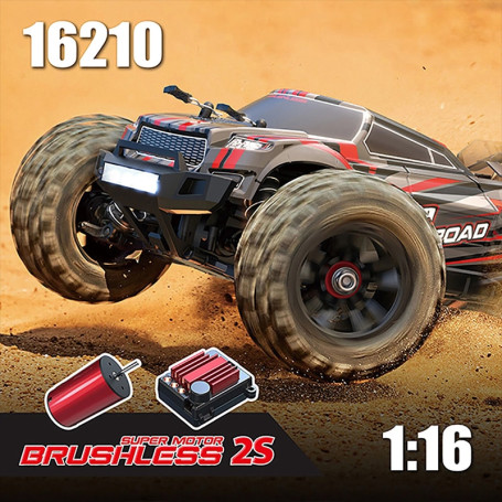 16207 70KM/H Brushless RC Car 4WD Electric High Speed Off-Road Remote Control Drift Monster Truck