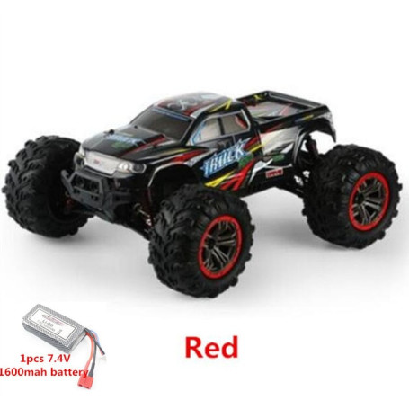 High Speed 50km/h 4WD 2.4Ghz Remote Control RC Car 9125 2.4G 1:10 4WD Double Motor Radio Controlled Off-road Racing Car Model