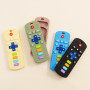 1PC Silicone Baby Toys TV Remote Control Shape Teether Toy BPA Free Silicone Chewing Toy Sensory Baby Accessories