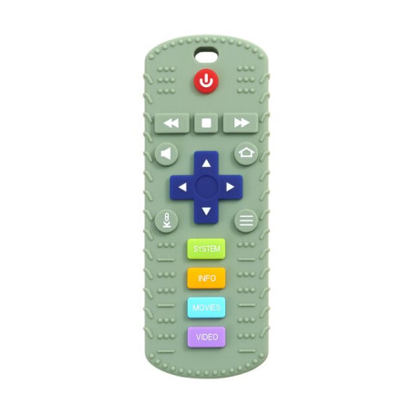 1PC Silicone Baby Toys TV Remote Control Shape Teether Toy BPA Free Silicone Chewing Toy Sensory Baby Accessories